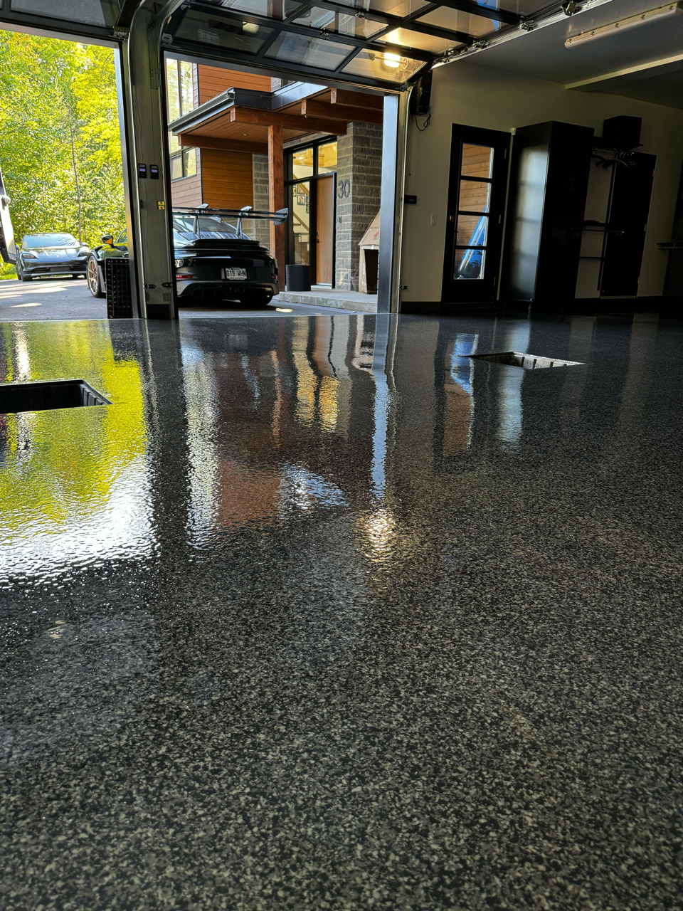 Plancher d'époxy Epoxy FB