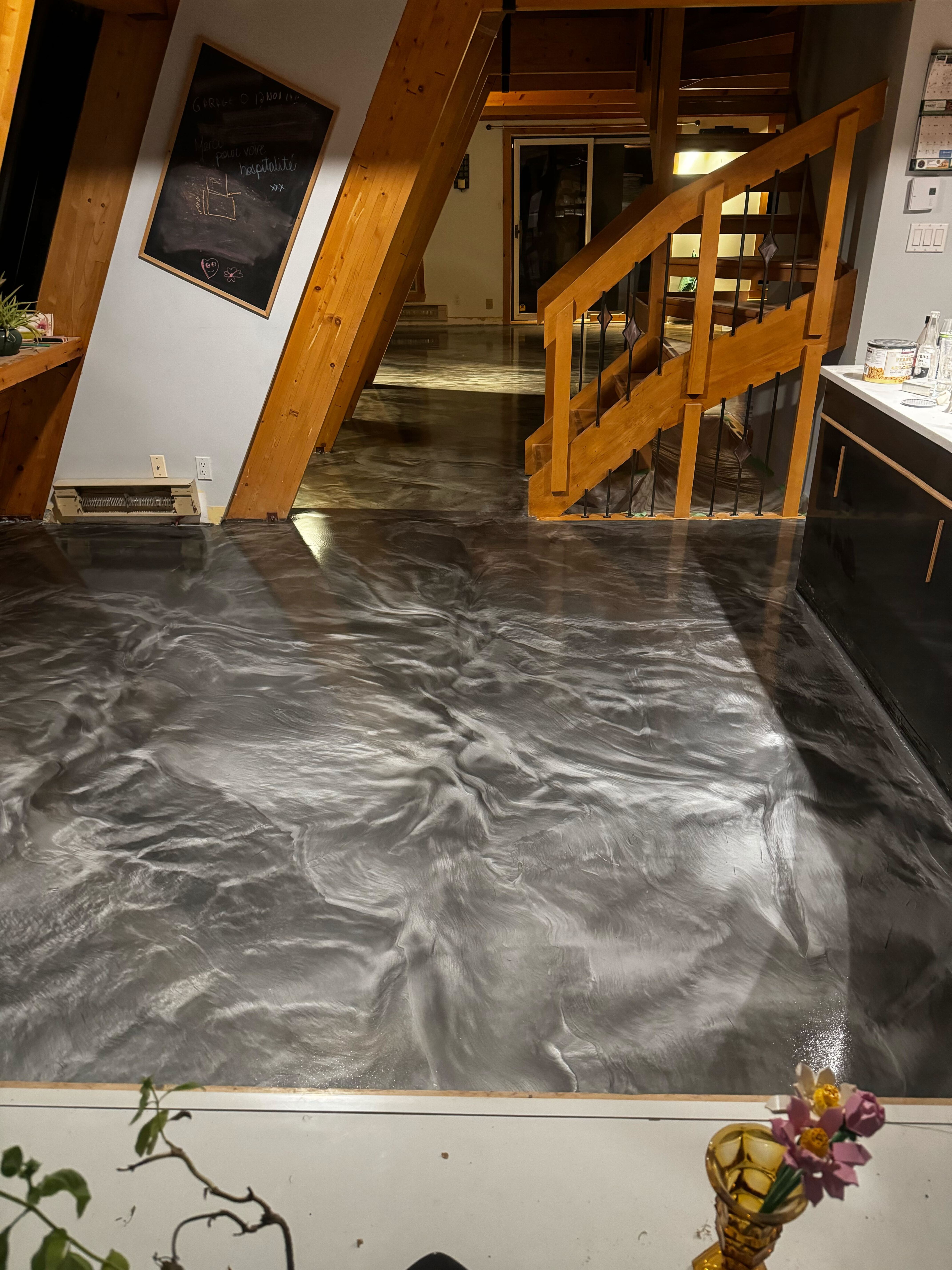 Réalisation de plancher époxy Epoxy FB